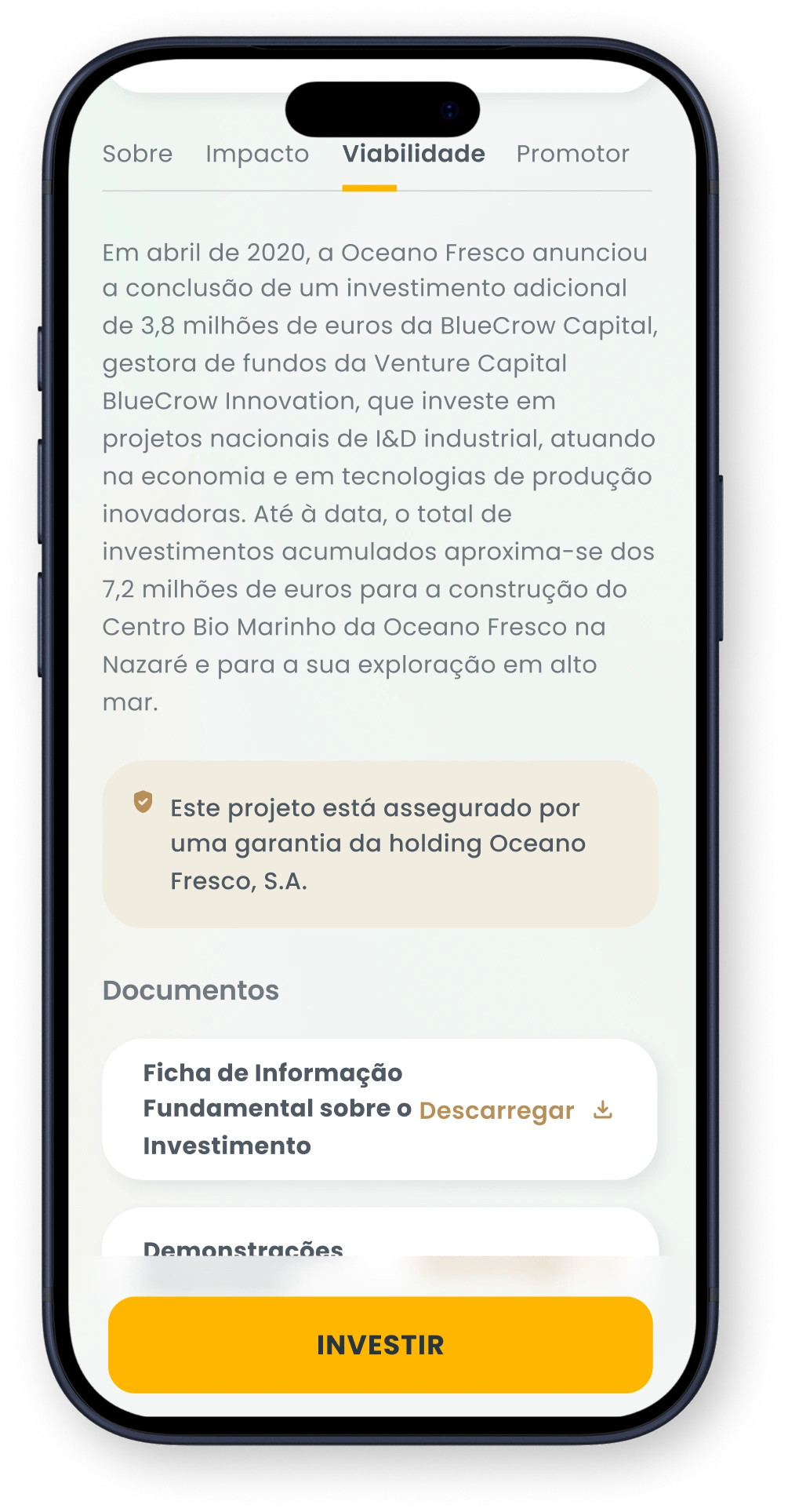 Mobile sign-up screen for Goparity with email input, CAPTCHA, terms acceptance, and register button.