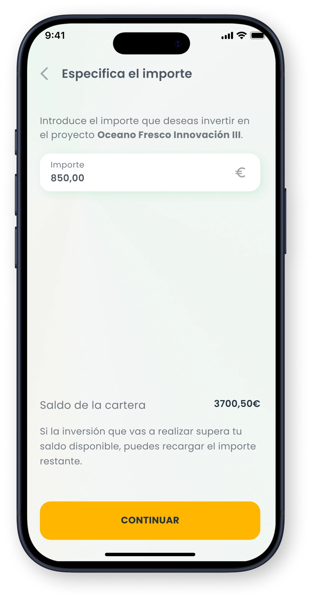 Mobile sign-up screen for Goparity with email input, CAPTCHA, terms acceptance, and register button.