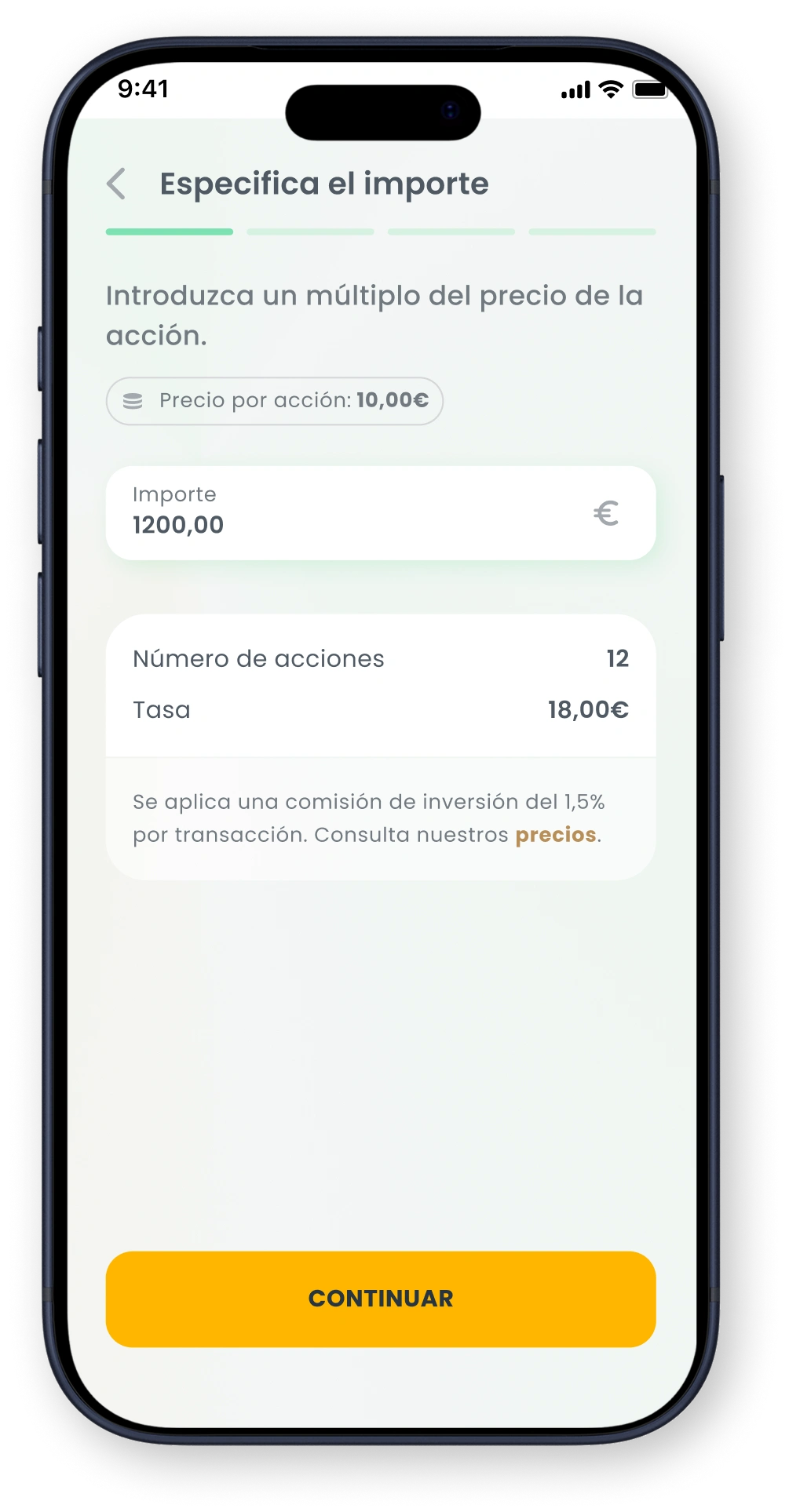 Mobile sign-up screen for Goparity with email input, CAPTCHA, terms acceptance, and register button.