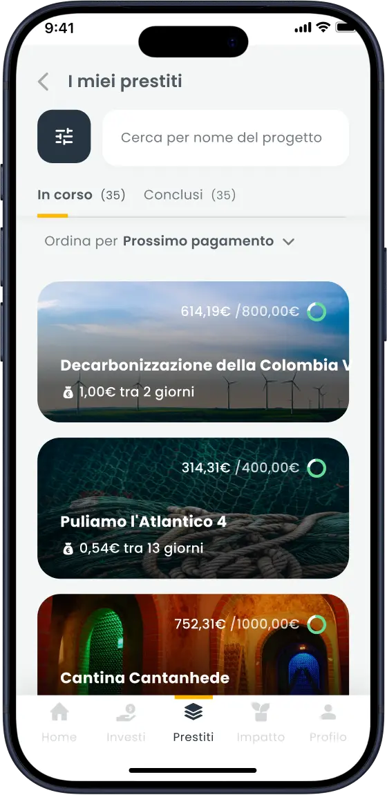 Schermata di registrazione mobile per Goparity con inserimento email, CAPTCHA, accettazione dei termini e pulsante di registrazione.