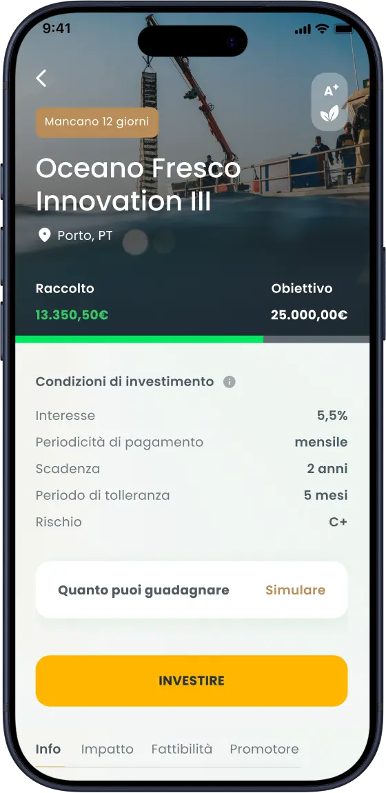 Schermata di registrazione mobile per Goparity con inserimento email, CAPTCHA, accettazione dei termini e pulsante di registrazione.