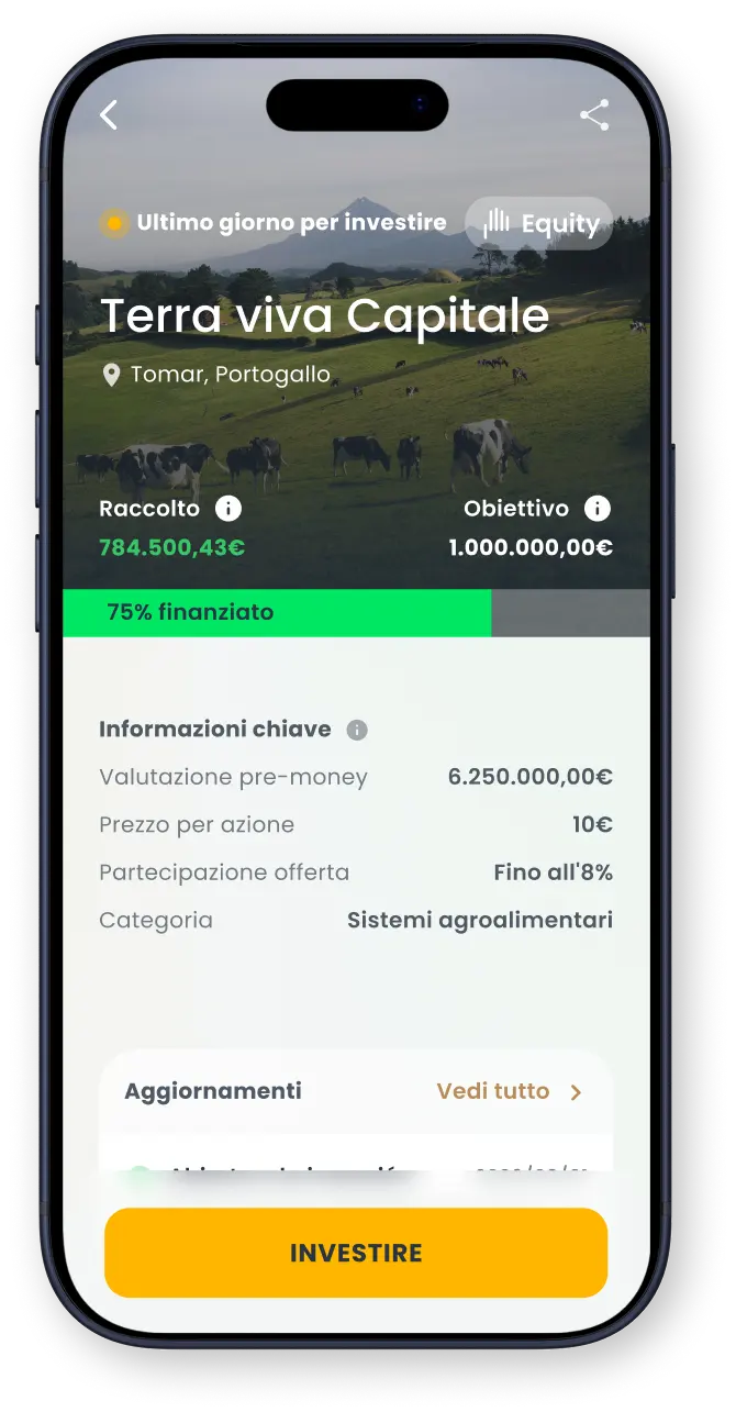 Schermata di registrazione mobile per Goparity con inserimento email, CAPTCHA, accettazione dei termini e pulsante di registrazione.