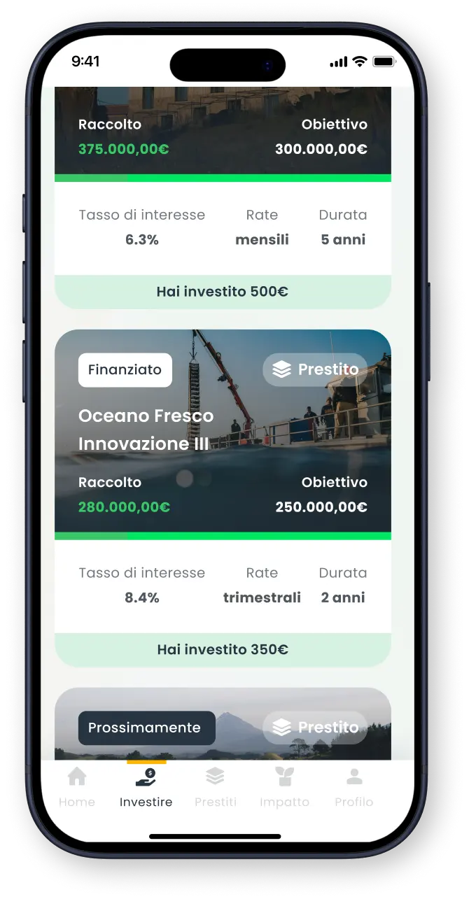 Schermata di registrazione mobile di Goparity con campo email, CAPTCHA, accettazione dei termini e pulsante di registrazione.