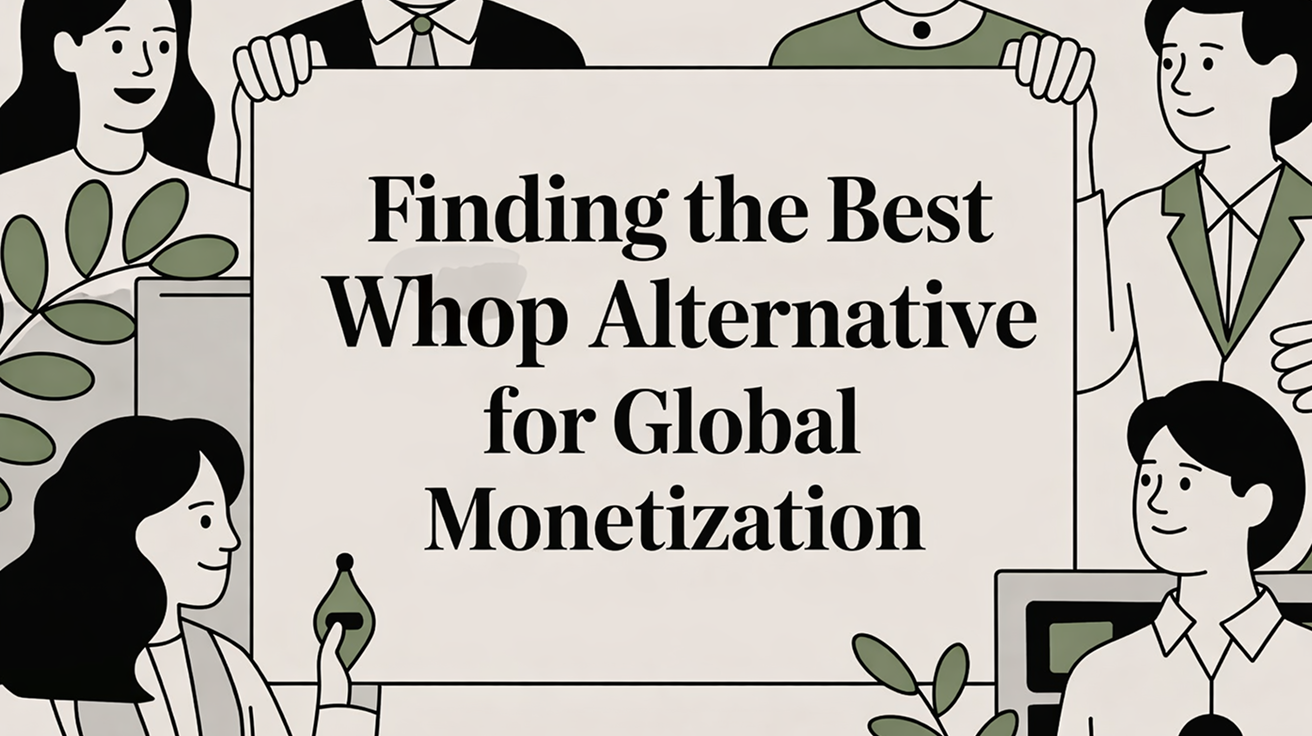 Finding the Best Whop Alternative for Global Monetization