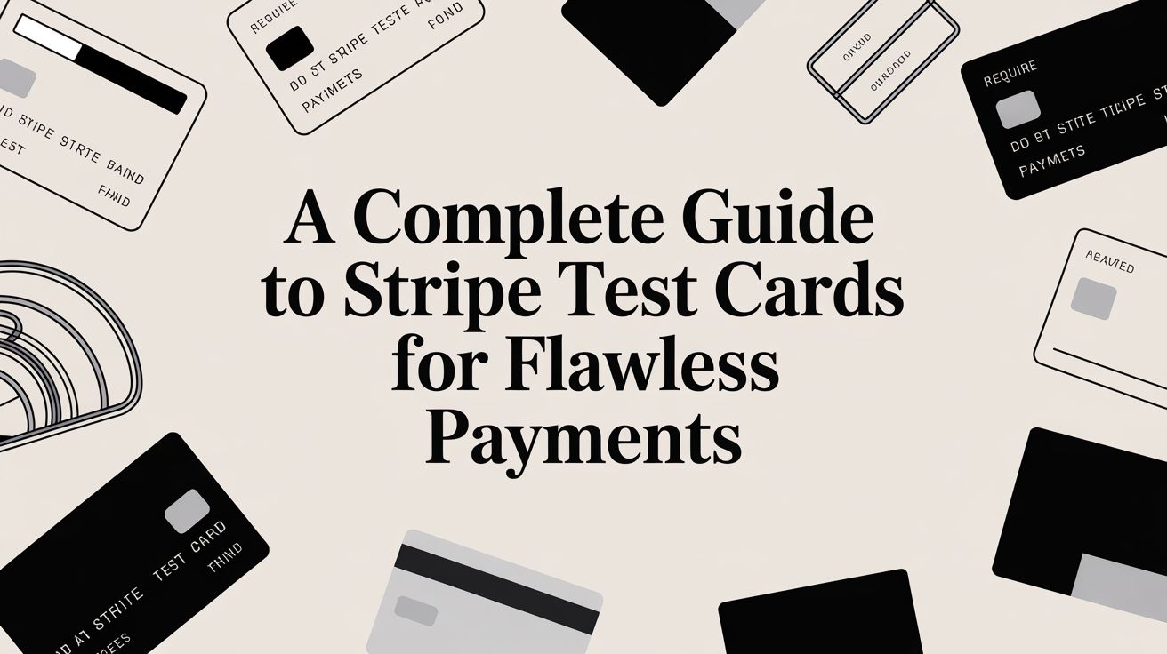 A Complete Guide to Stripe Test Cards for Flawless Payments