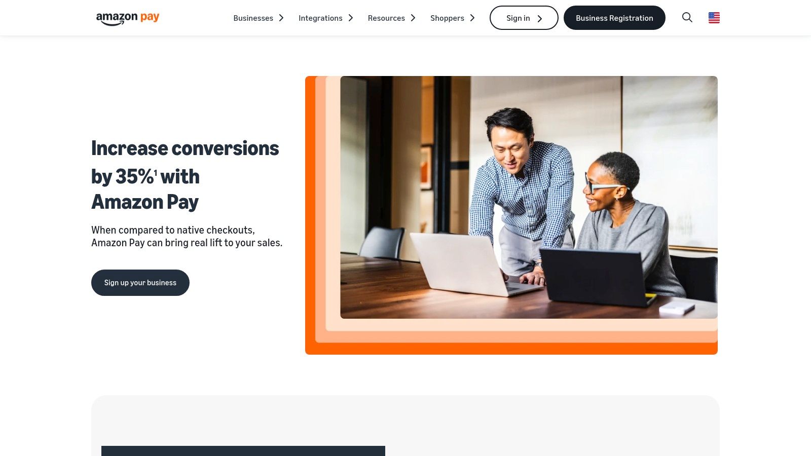 Amazon Pay checkout interface on a merchant's website