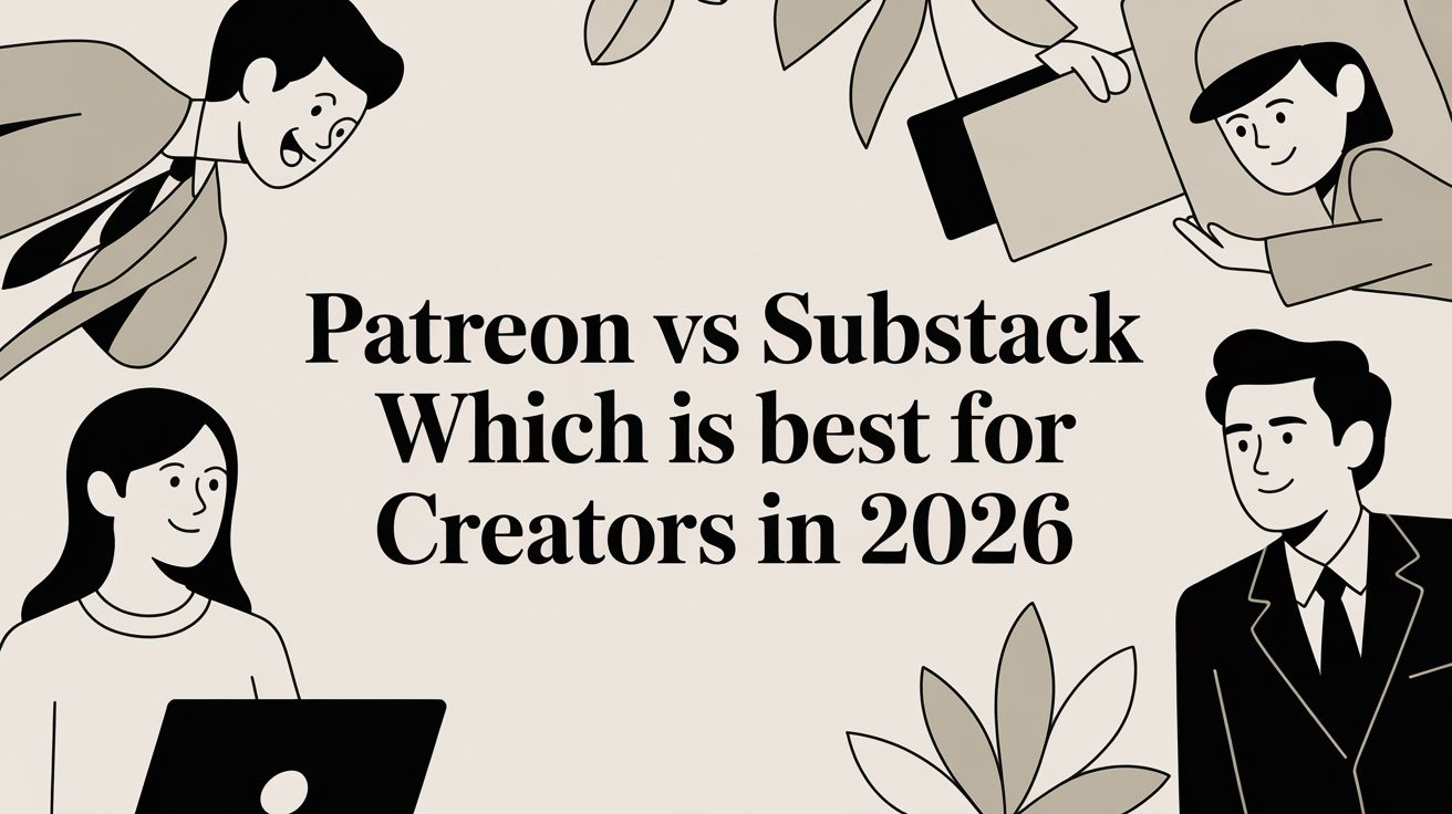 Patreon vs Substack: Which Is Best for Creators in 2026?