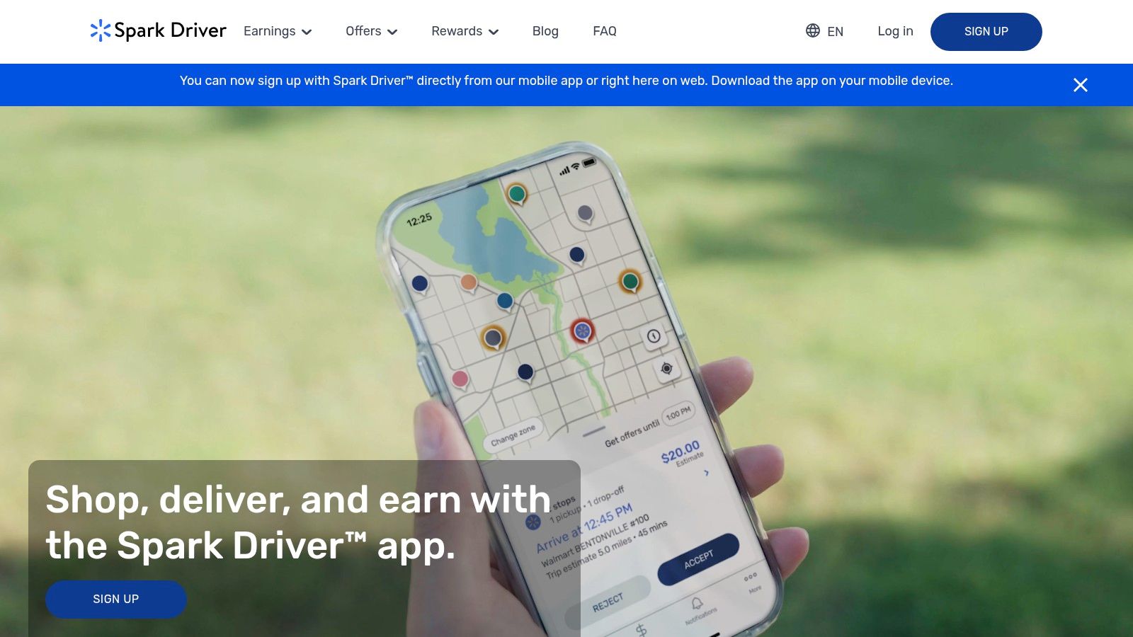 Walmart Spark Driver