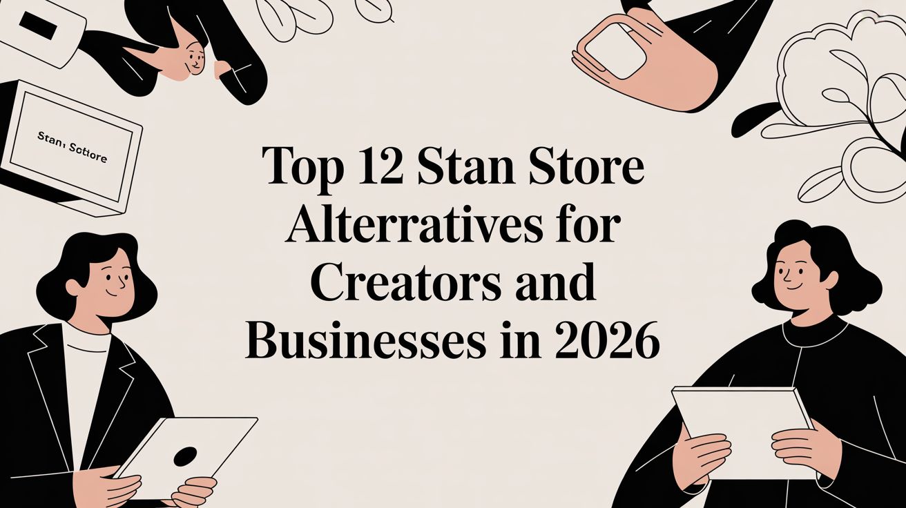 Top 12 Stan Store Alternatives for Creators and Businesses in 2026