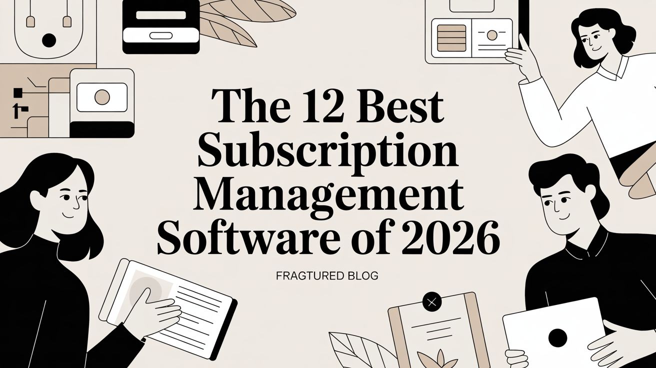 The 12 Best Subscription Management Software of 2026