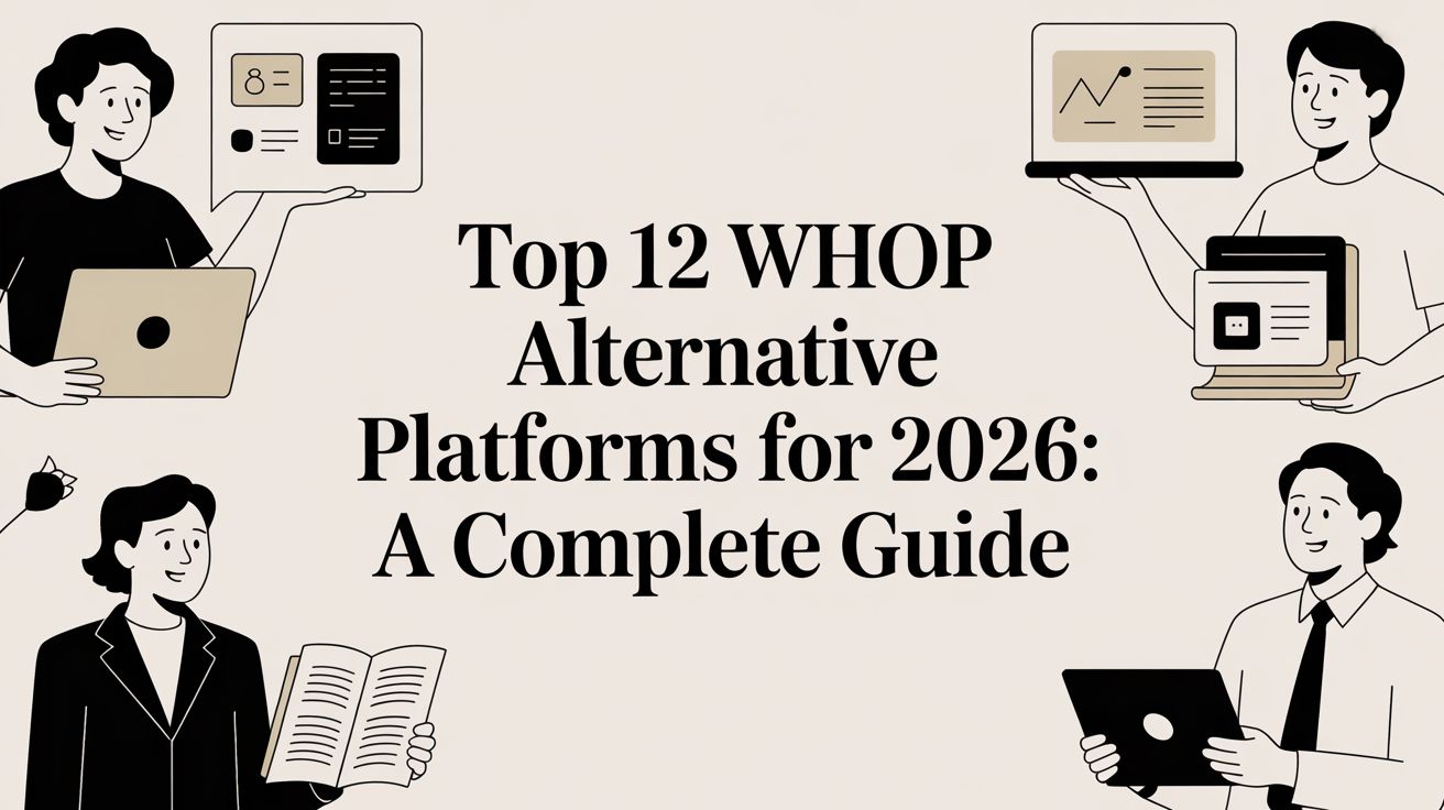 Top 12 Whop Alternative Platforms for 2026: A Complete Guide