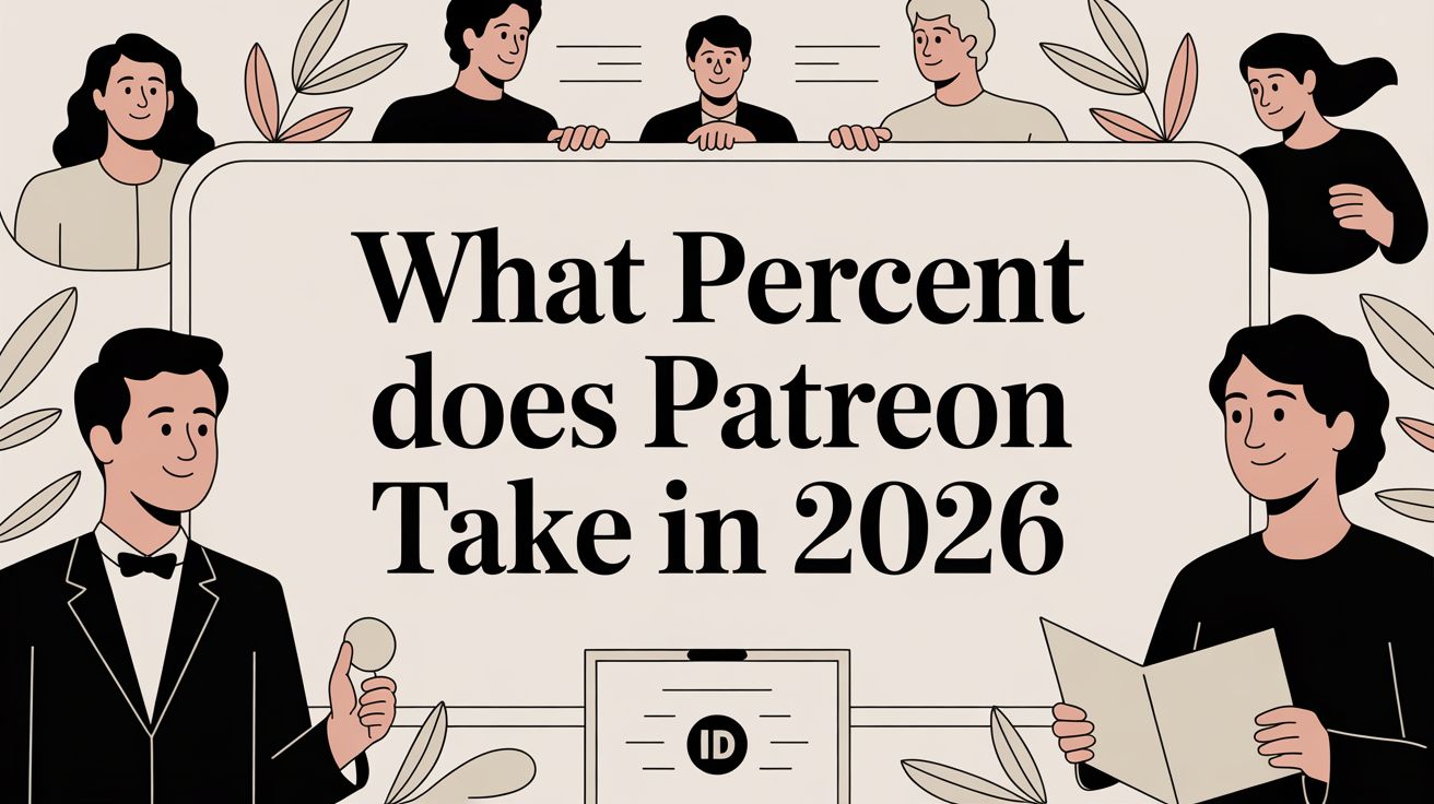 What Percent Does Patreon Take? A 2024 Guide for Creators