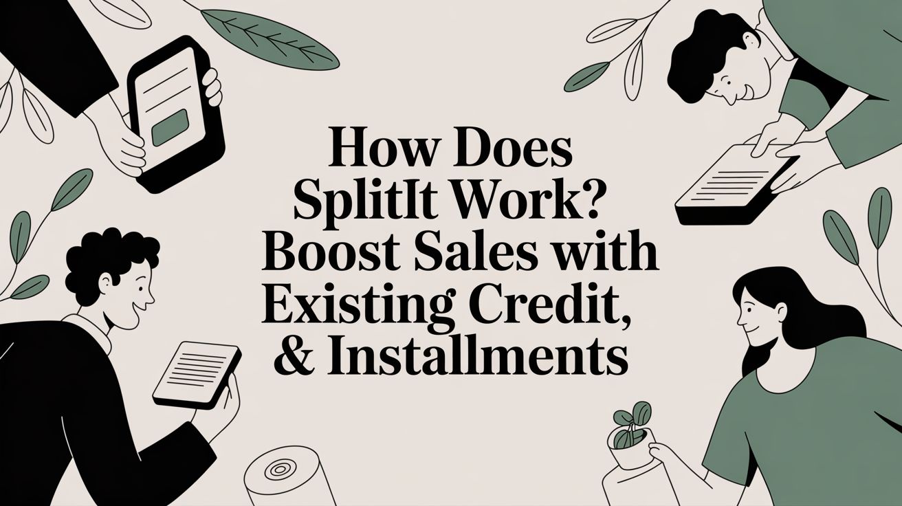 How Does Splitit Work? Boost Sales with Existing Credit & Installments