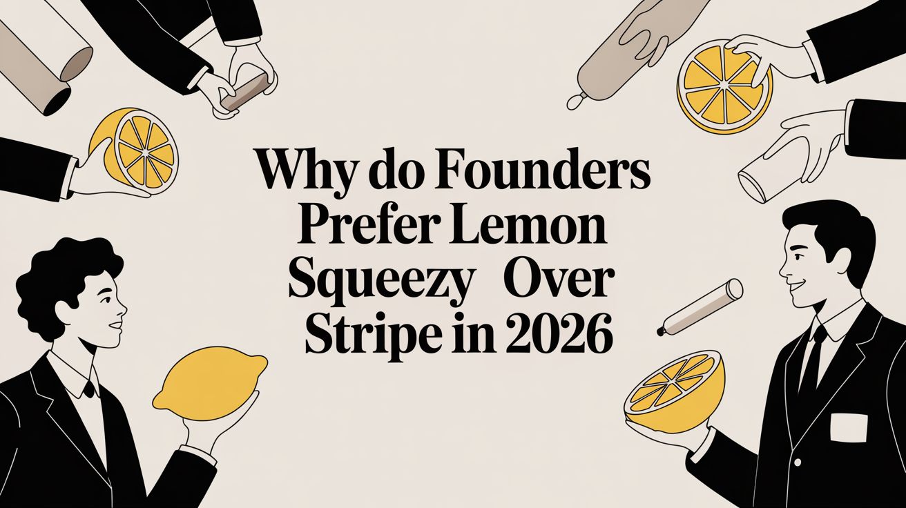 Why Do Founders Prefer Lemon Squeezy Over Stripe in 2026