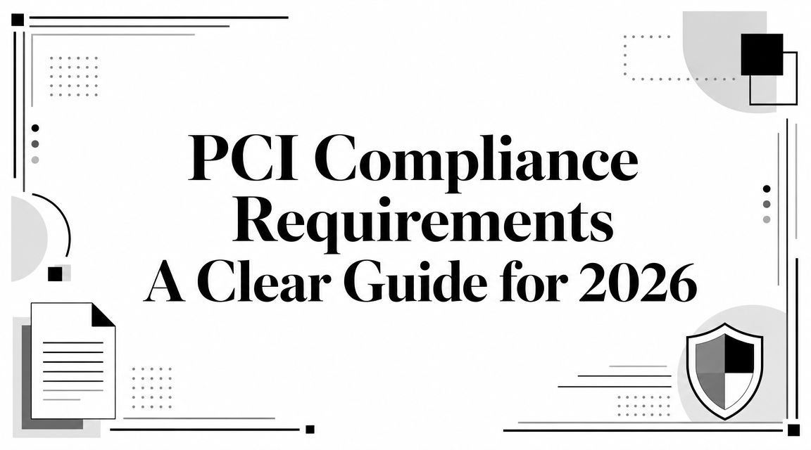 PCI Compliance Requirements A Clear Guide for 2026