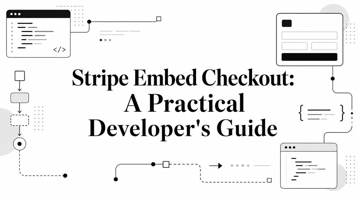 Stripe Embed Checkout: A Practical Developer's Guide