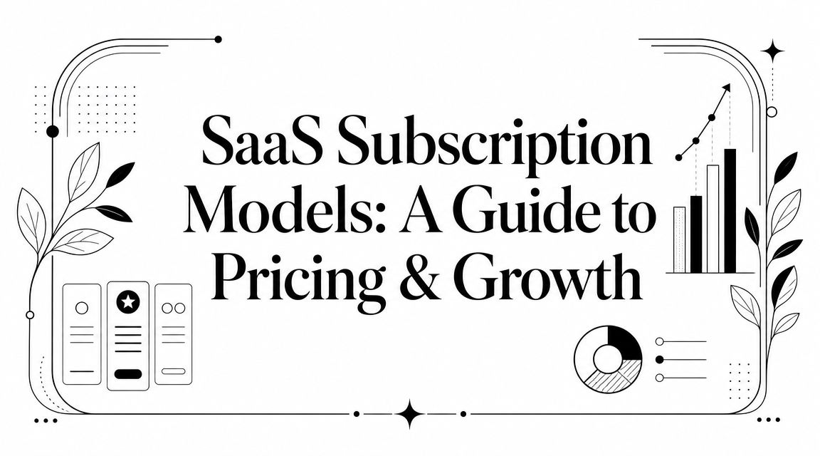 SaaS Subscription Models: A Guide to Pricing & Growth
