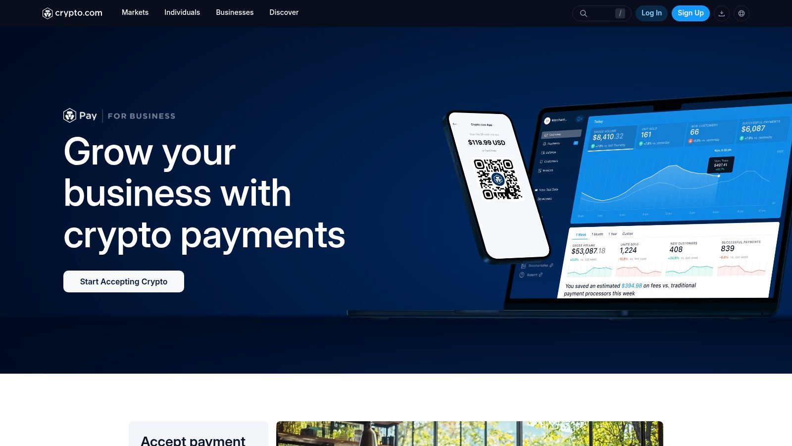 Crypto.com Pay (for Business)