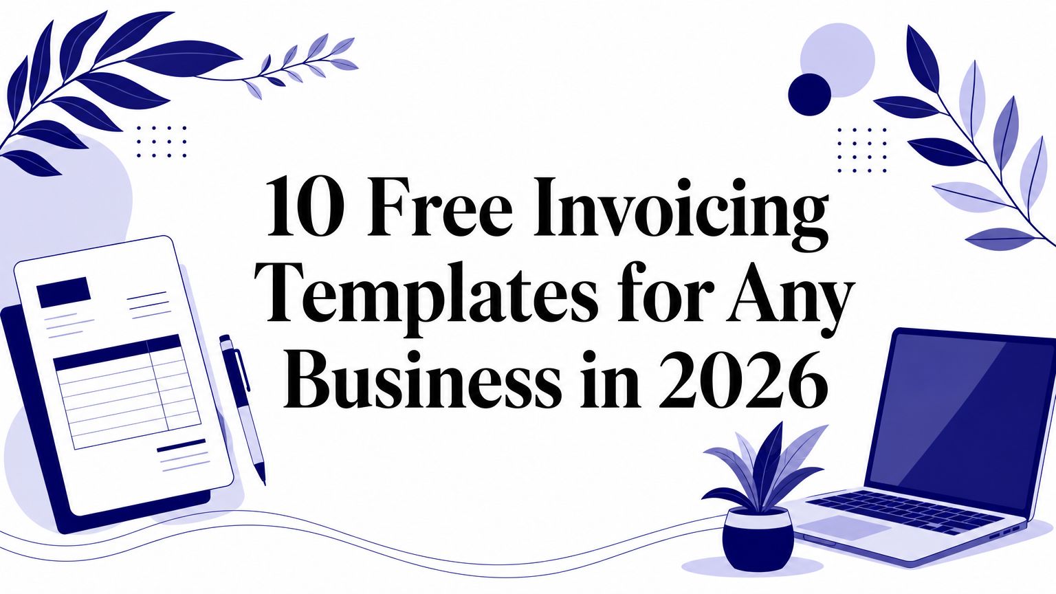 10 Free Invoicing Templates for Any Business in 2026