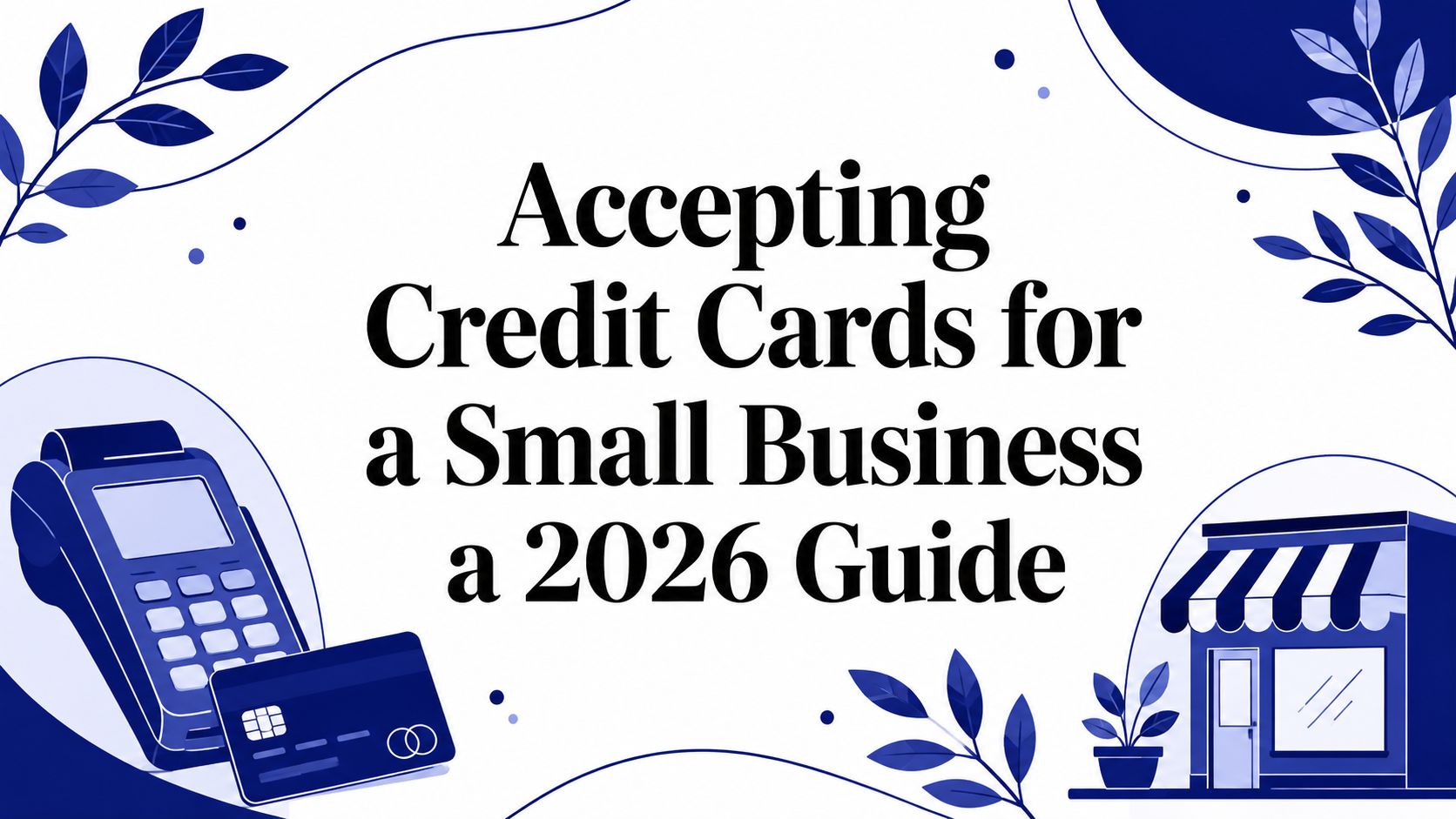 Accepting Credit Cards for a Small Business a 2026 Guide