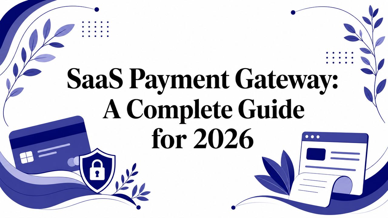 SaaS Payment Gateway: A Complete Guide for 2026