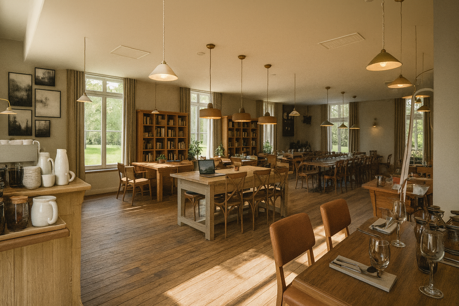 Salle du restaurant la Table à Allevard