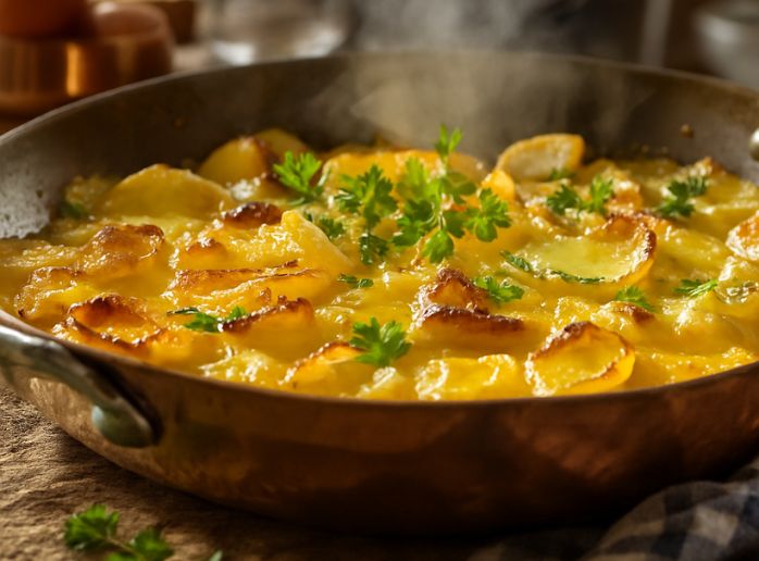 Cuisine traditionnelle servi à l’Hôtel Source du Parc