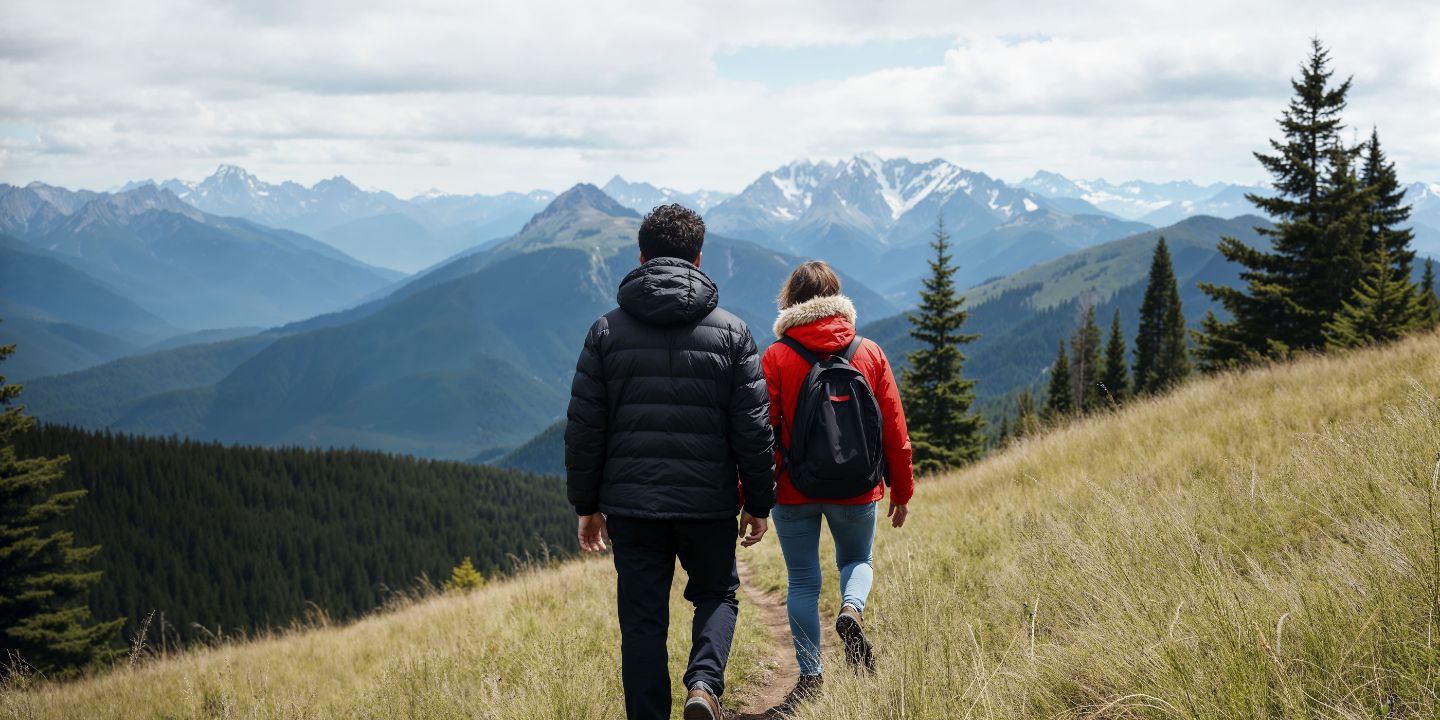 Randonnée en montagne autour d’Allevard, panorama sur les Alpes