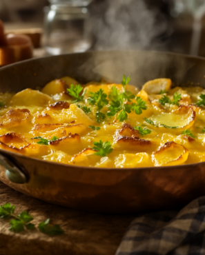 Plat de saison aux saveurs locales servi à La Table du Parc