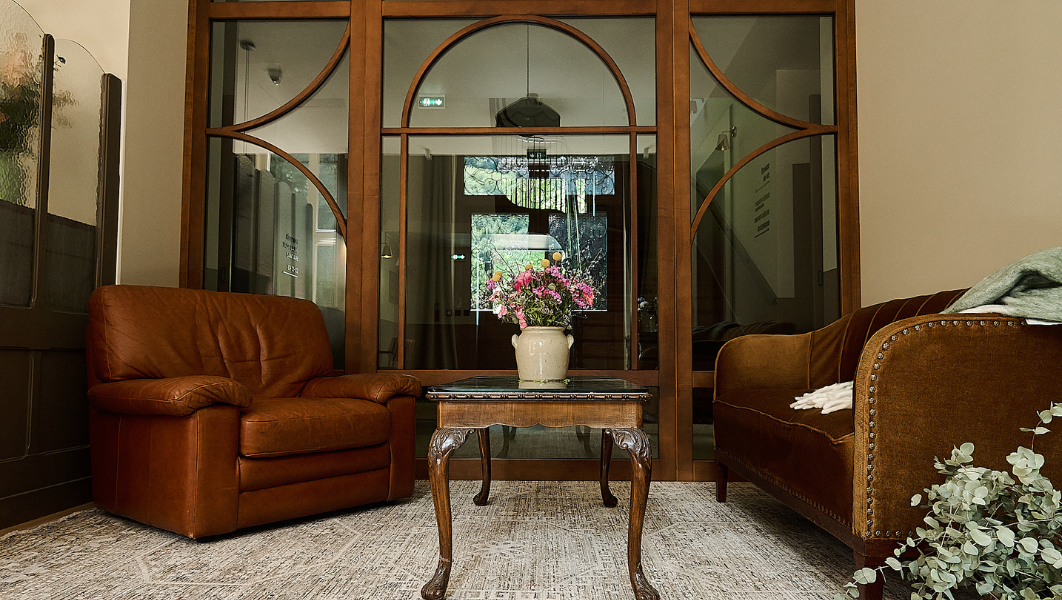 Espace de repos de l’Hôtel Le Parc