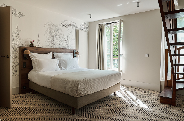 Chambre Duplex à l’Hôtel Le Parc