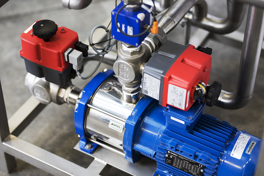 Een deel van onze technologie van onze installatie bij vitelco