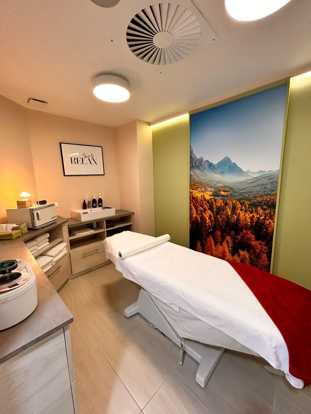 Cabine de soin Alexir Institut de beauté Amphion-les-bains