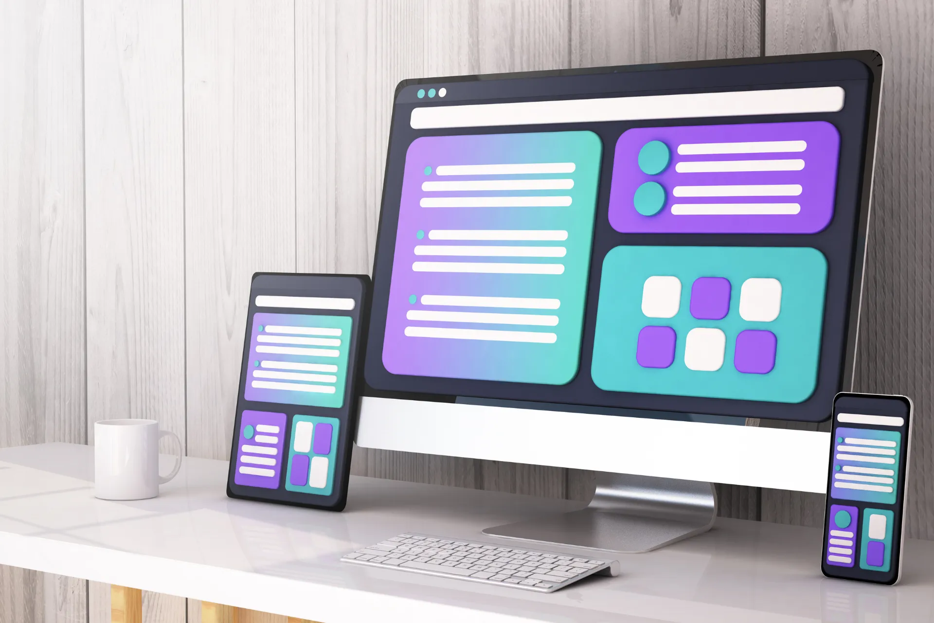 WorkDesign – موقع الويب (يتضمن المحتوى)