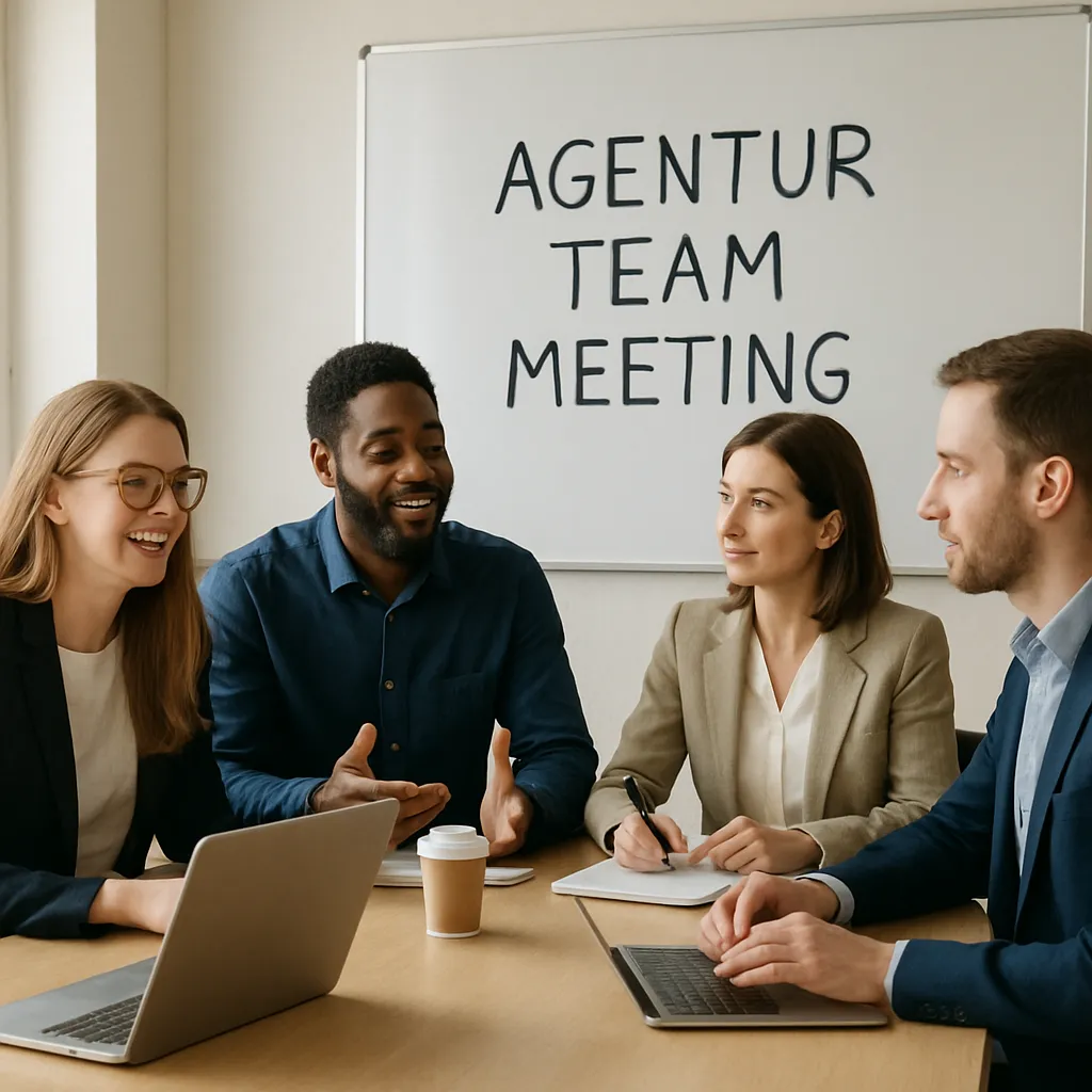 Agentur Team Meeting