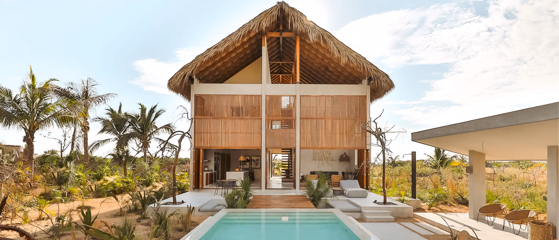Casa Parota, private residence in Loma Bonita, Guerrero