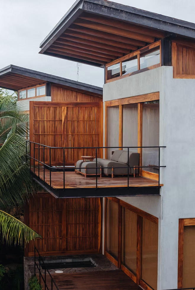 The Hideaways at MUSA, residential rooms in the jungle