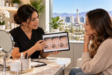 Neuromodulator treatment consultation for preventive and corrective Botox in Las Vegas, Nevada