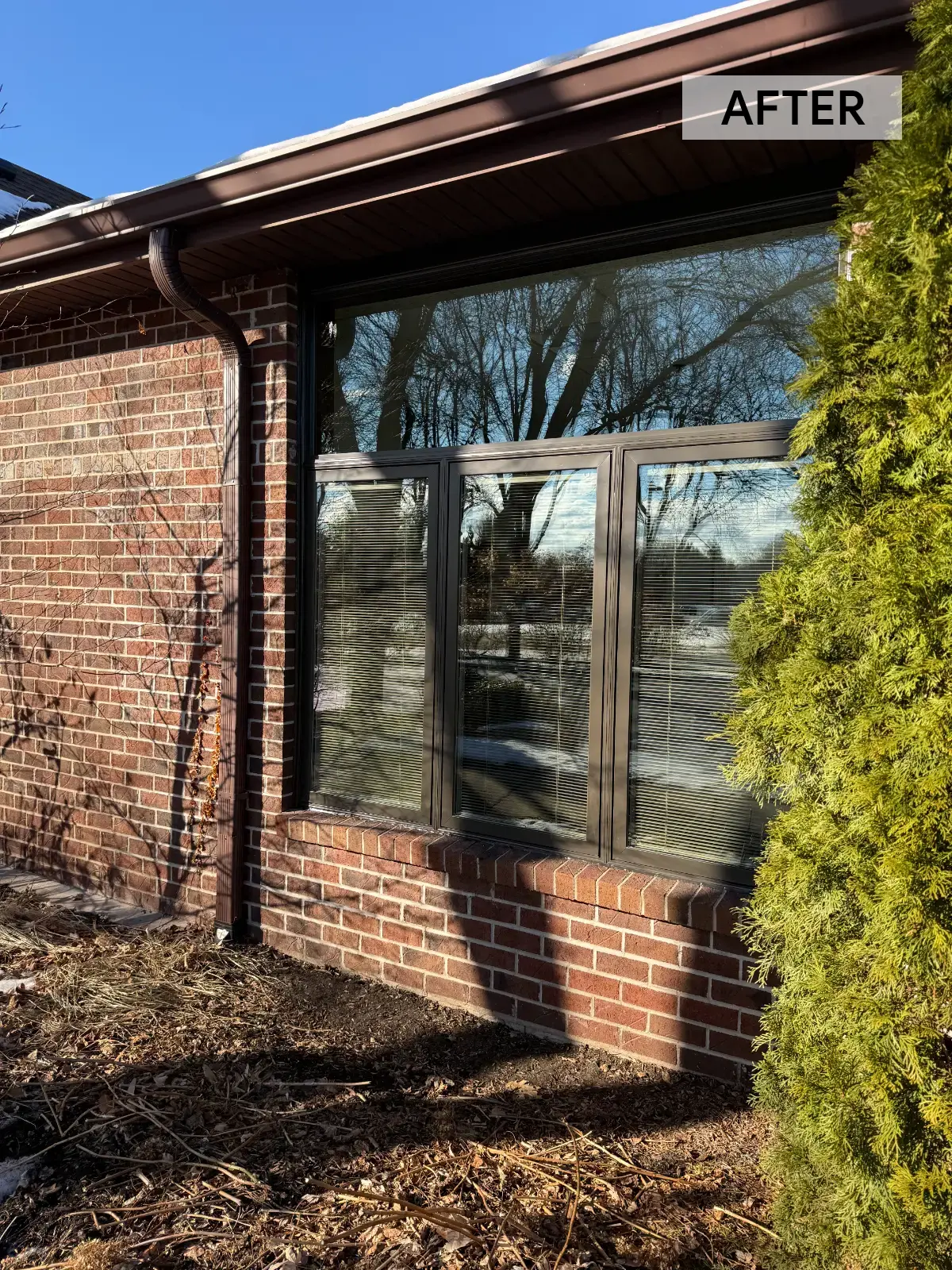 home after siding replacement