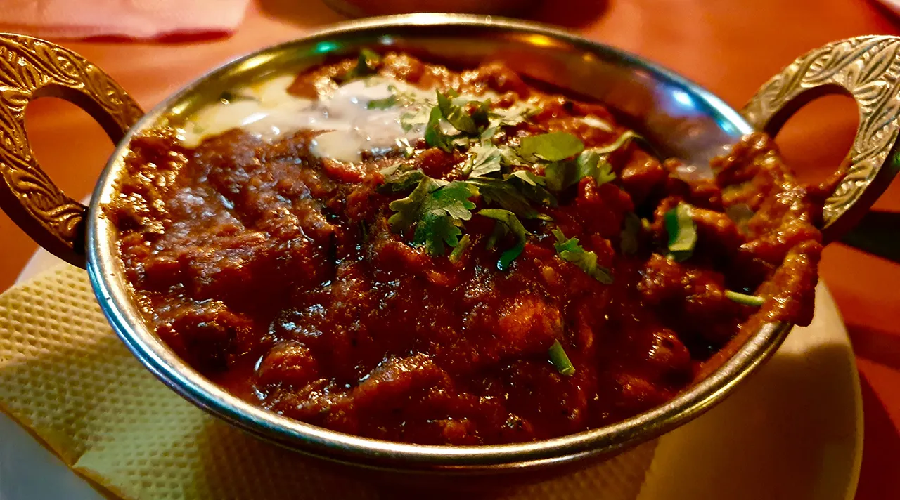 Lamb curry vindaloo