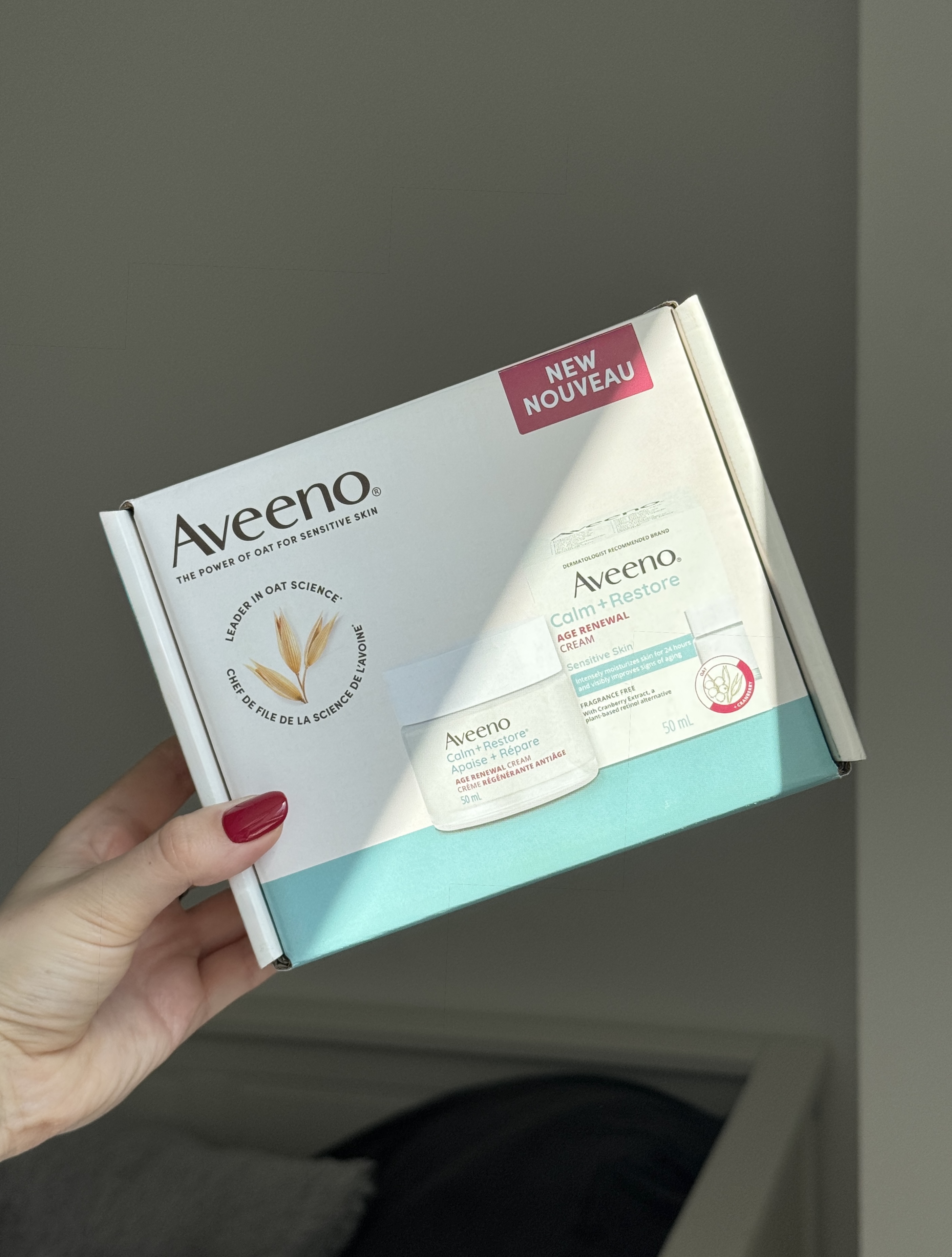 My First PR Package Ever! Collab with Aveeno via Influenster