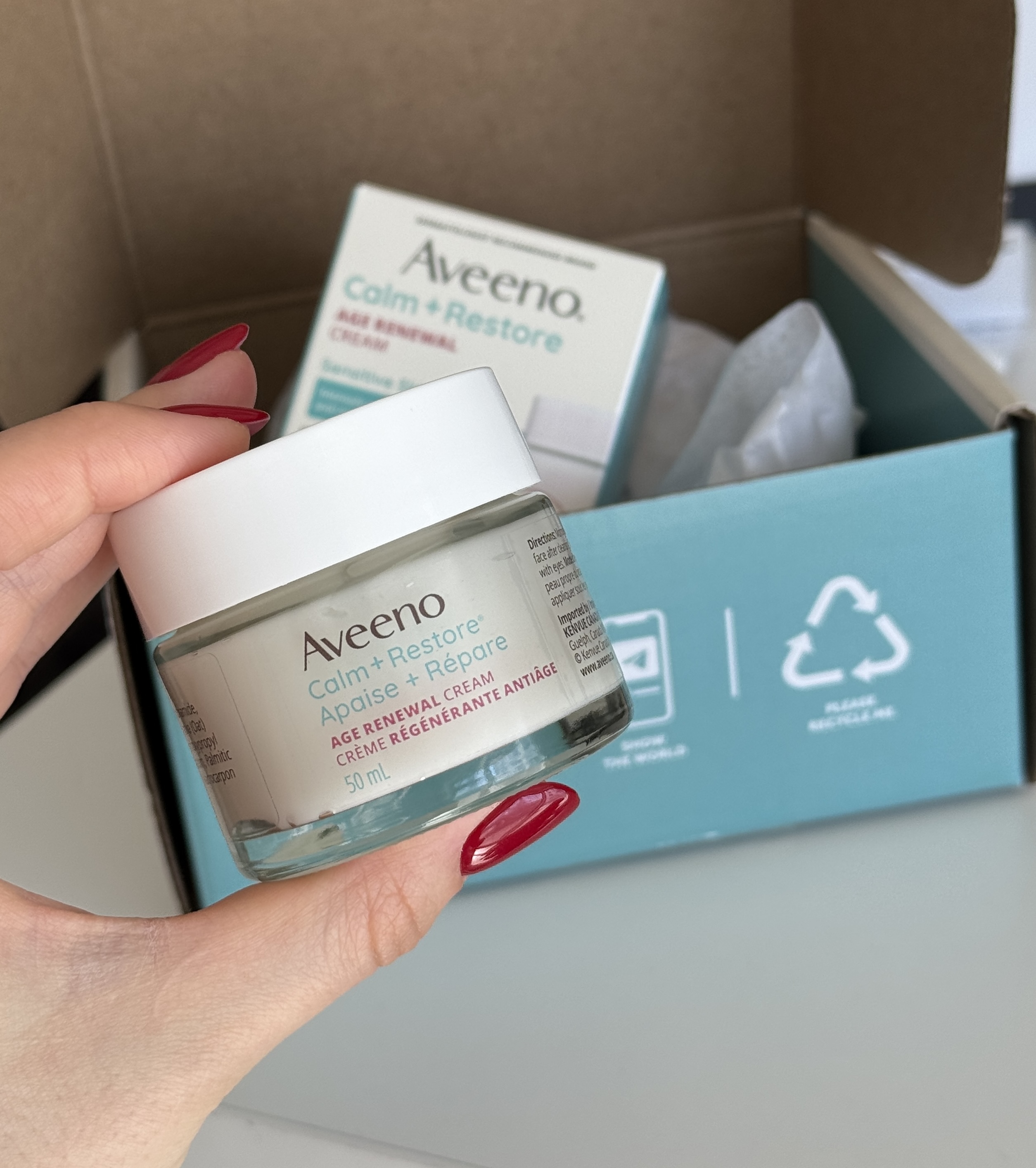 My First PR Package Ever! Collab with Aveeno via Influenster