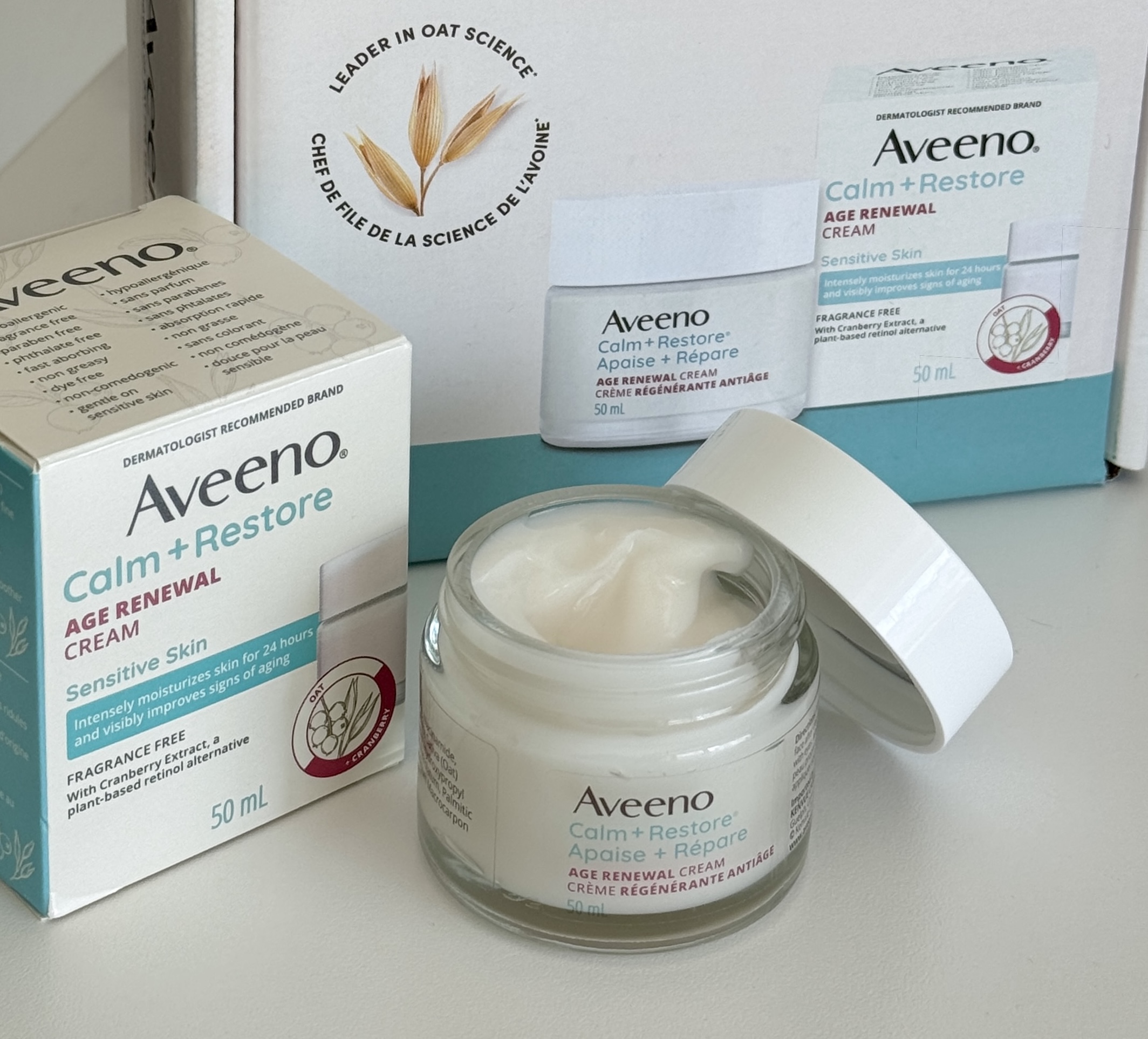 My First PR Package Ever! Collab with Aveeno via Influenster