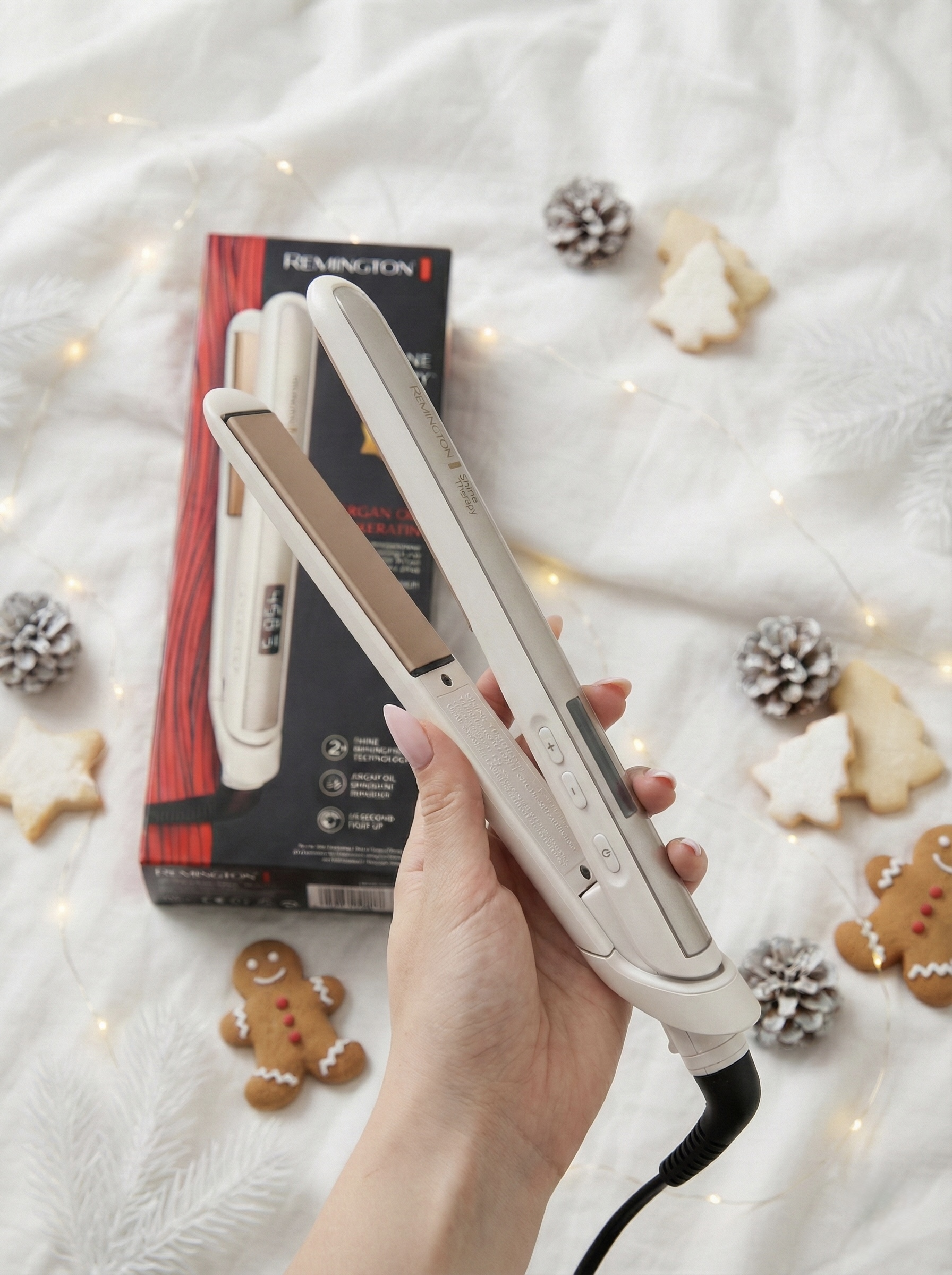 Shiny, Smooth Hair at Home with Remington Shine Therapy 💚✨