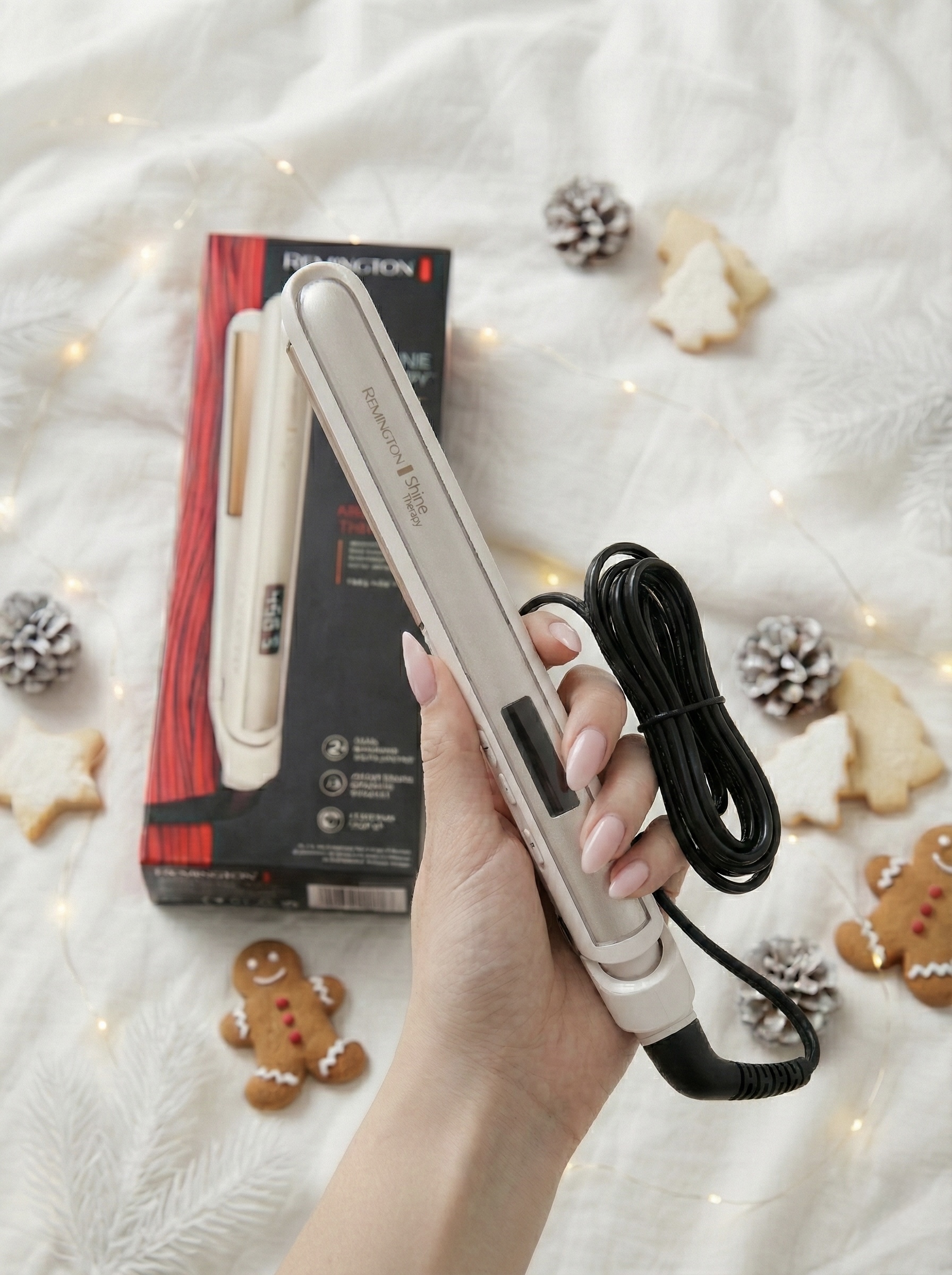 Shiny, Smooth Hair at Home with Remington Shine Therapy 💚✨