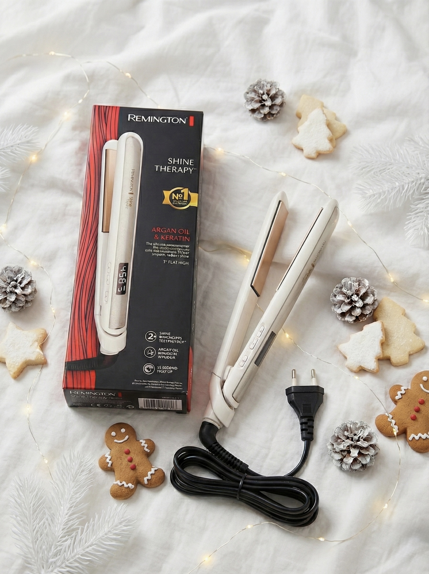 Shiny, Smooth Hair at Home with Remington Shine Therapy 💚✨