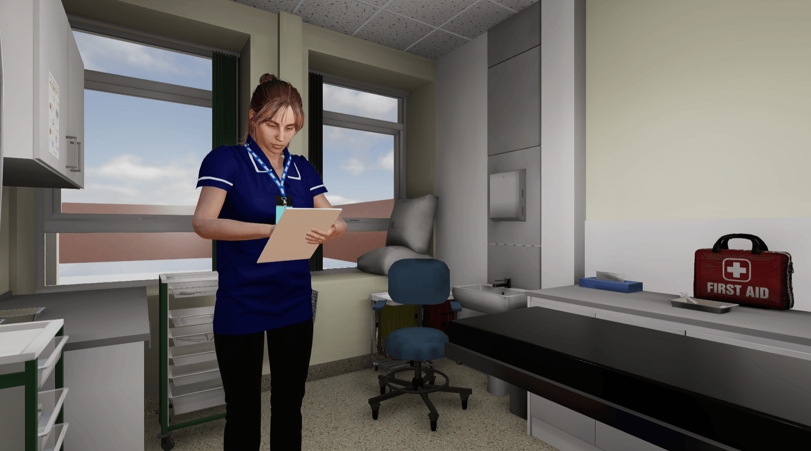 A GP surgery scene