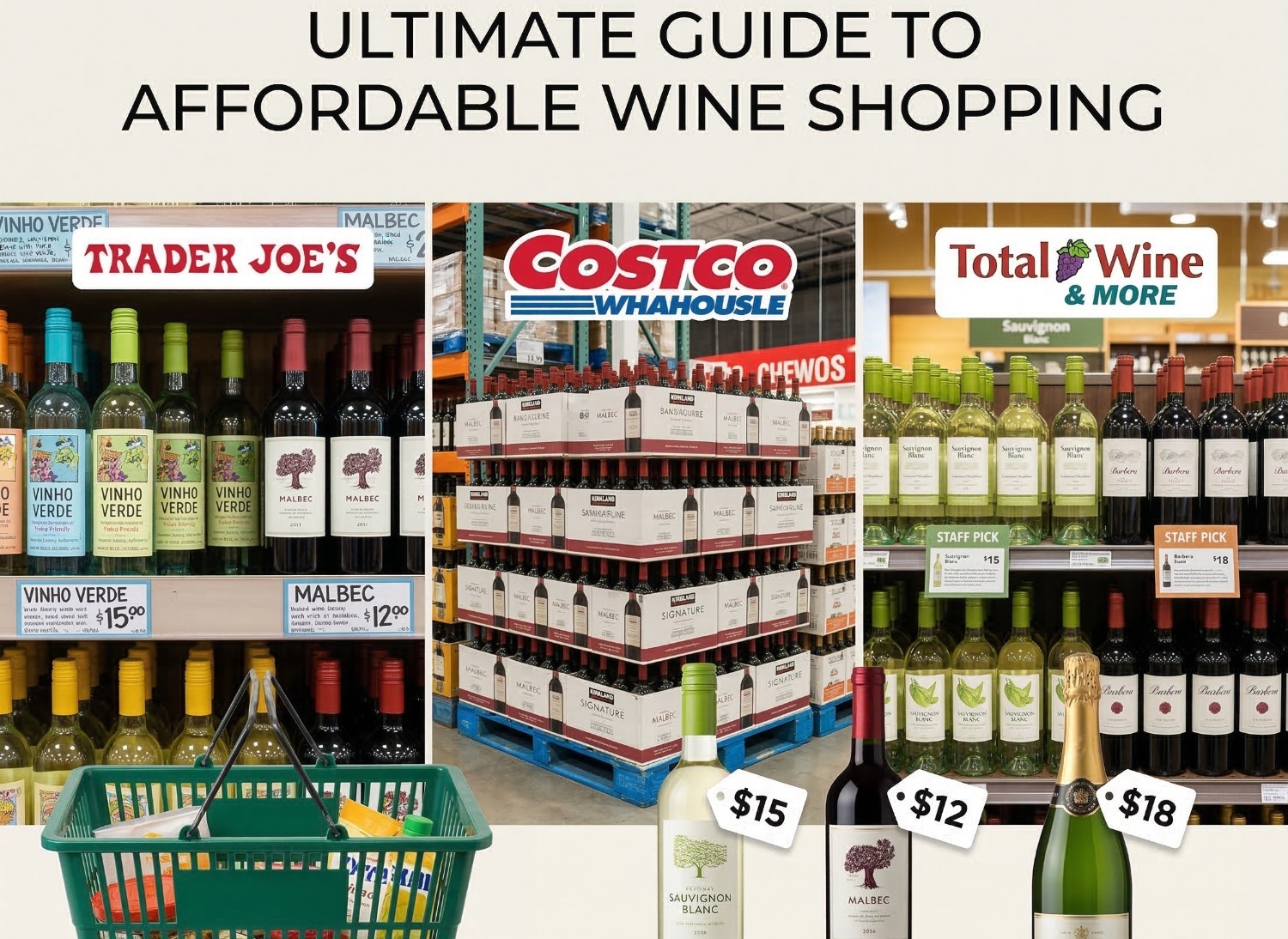 mart shelves containing wine bottles