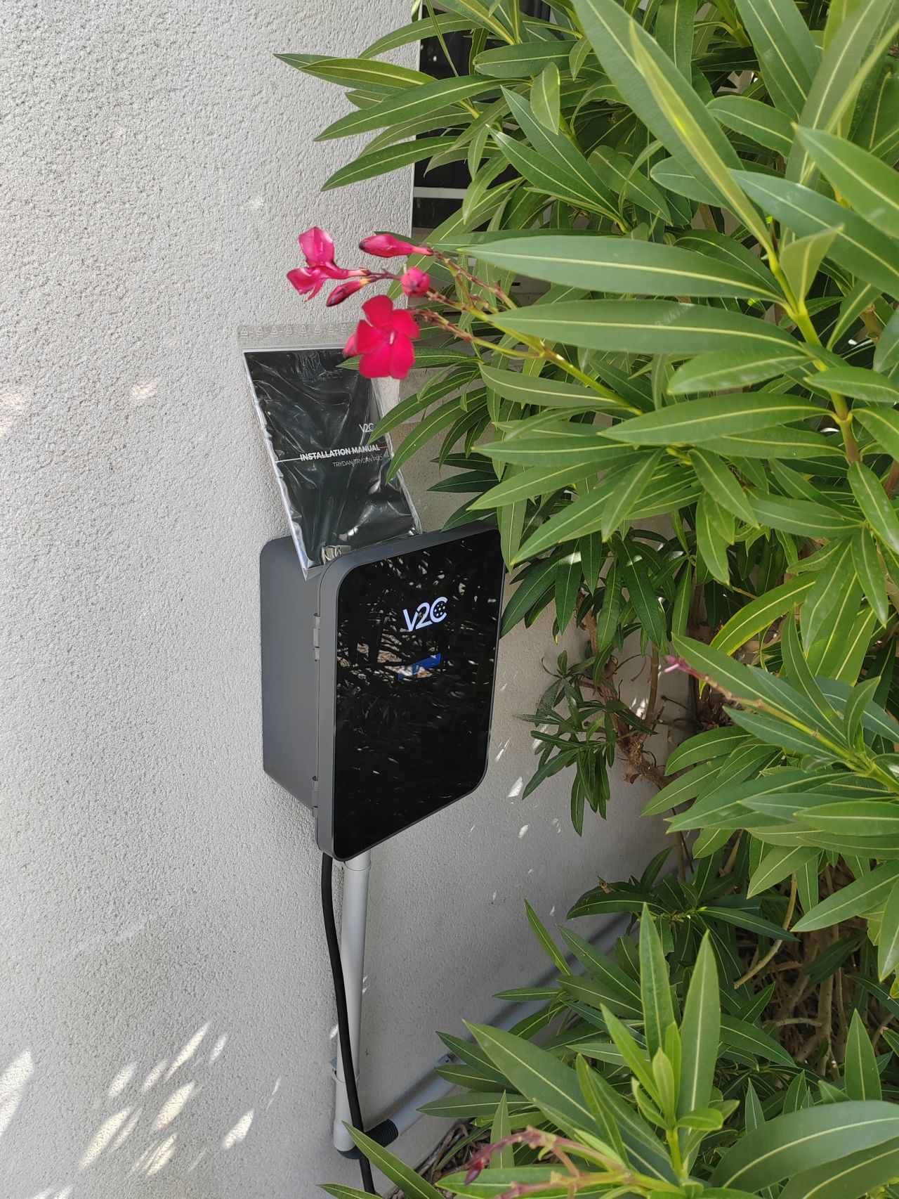 Borne de recharge V2C installée à Colomiers