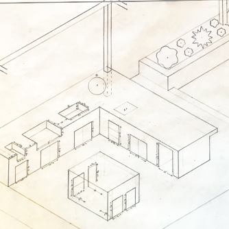 Martin landscaping man mowing lawn